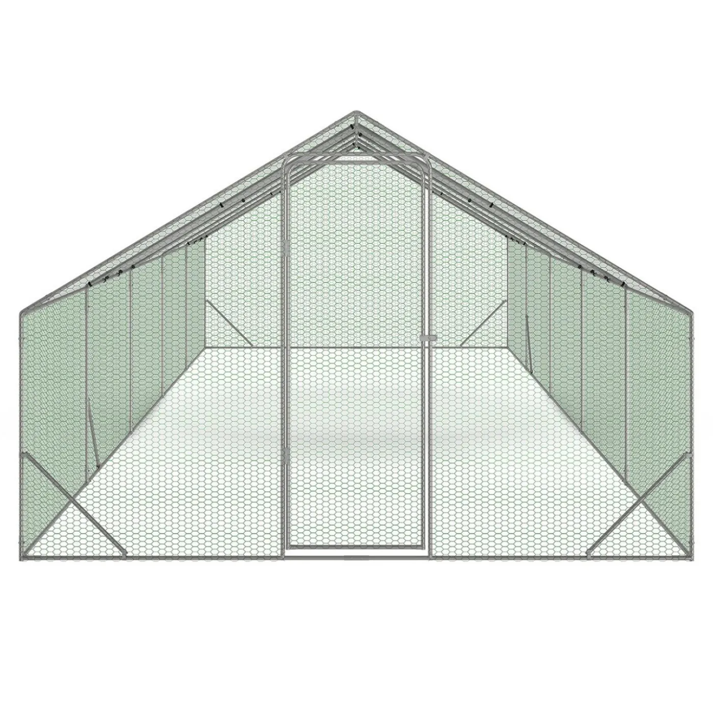 Enclos poulailler 30m²