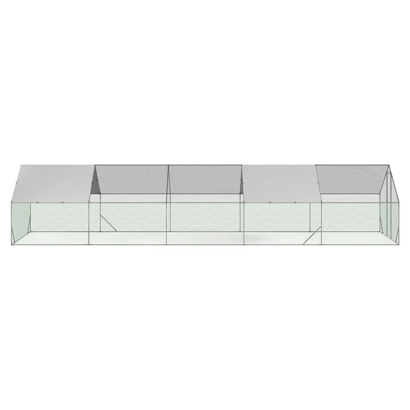 Enclos poulailler 30m²