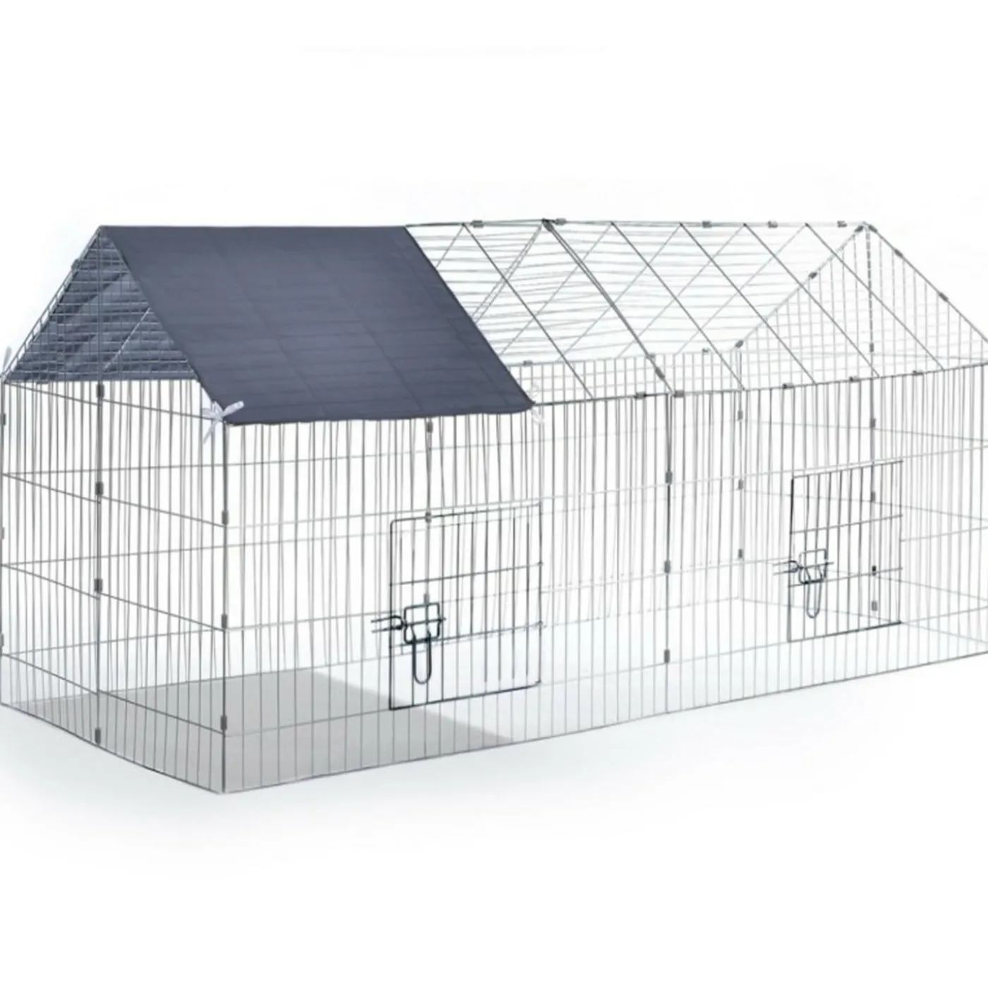 Enclos pour lapin extérieur grillagé 1,35 m2
