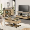 Ensemble de meuble salon style industriel