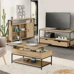 Ensemble de meuble salon style industriel