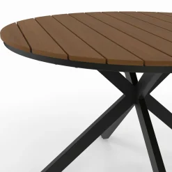 Ensemble table et chaises salon de jardin 6 personnes