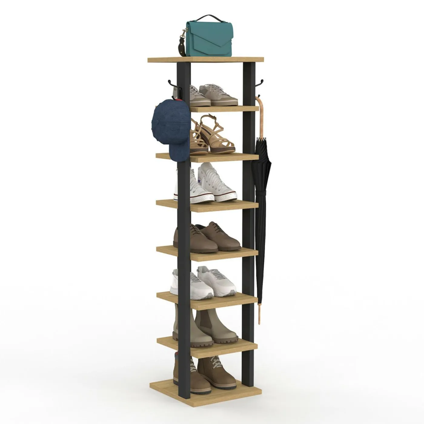 Etagère à chaussures 8 niveaux
