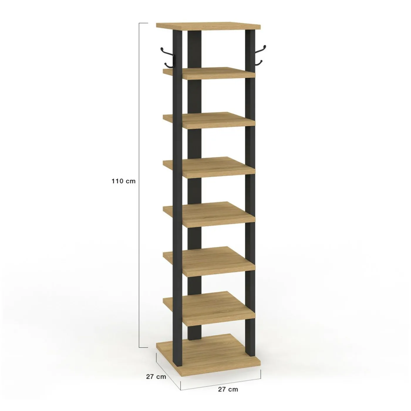 Etagère à chaussures 8 niveaux