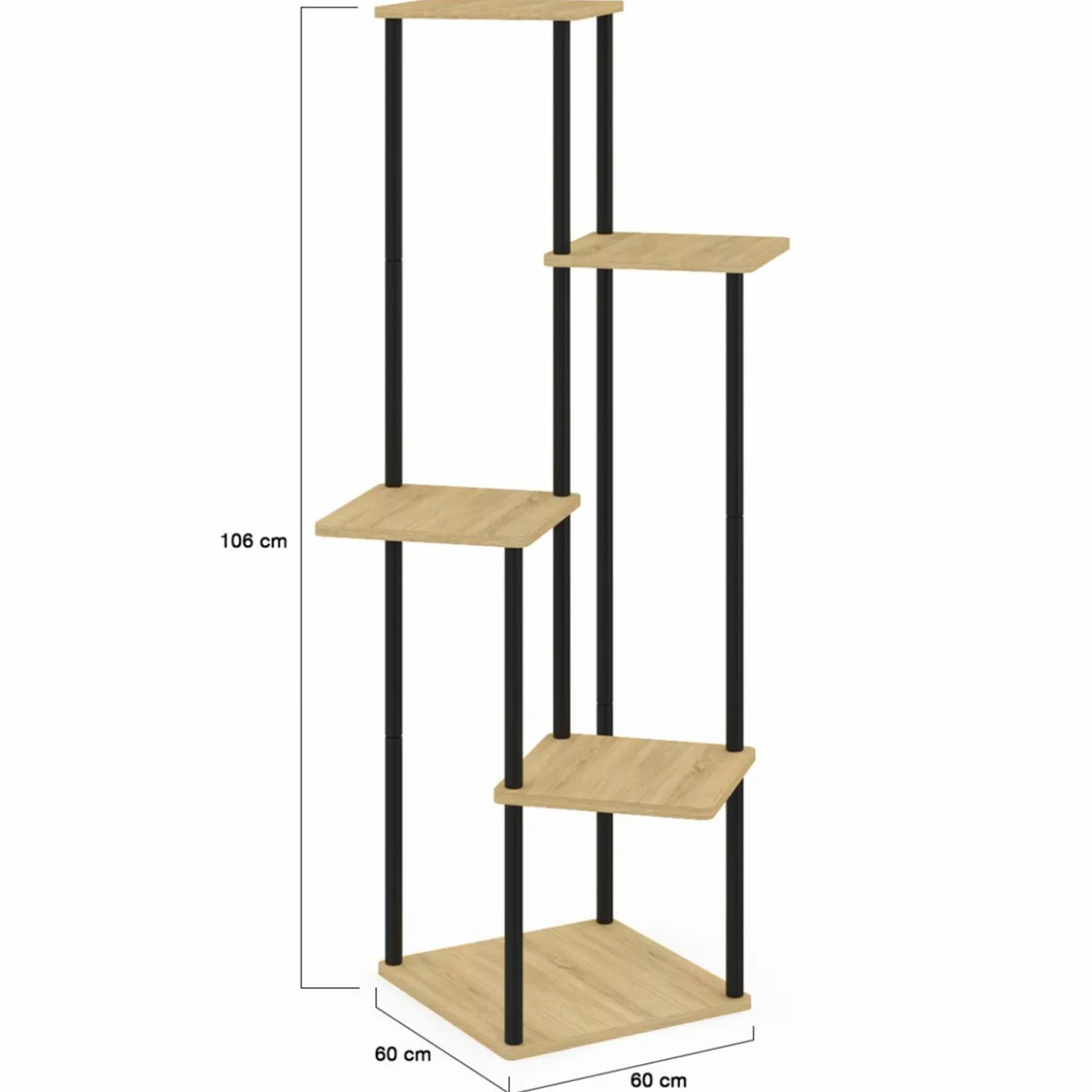Etagère porte plante design industriel