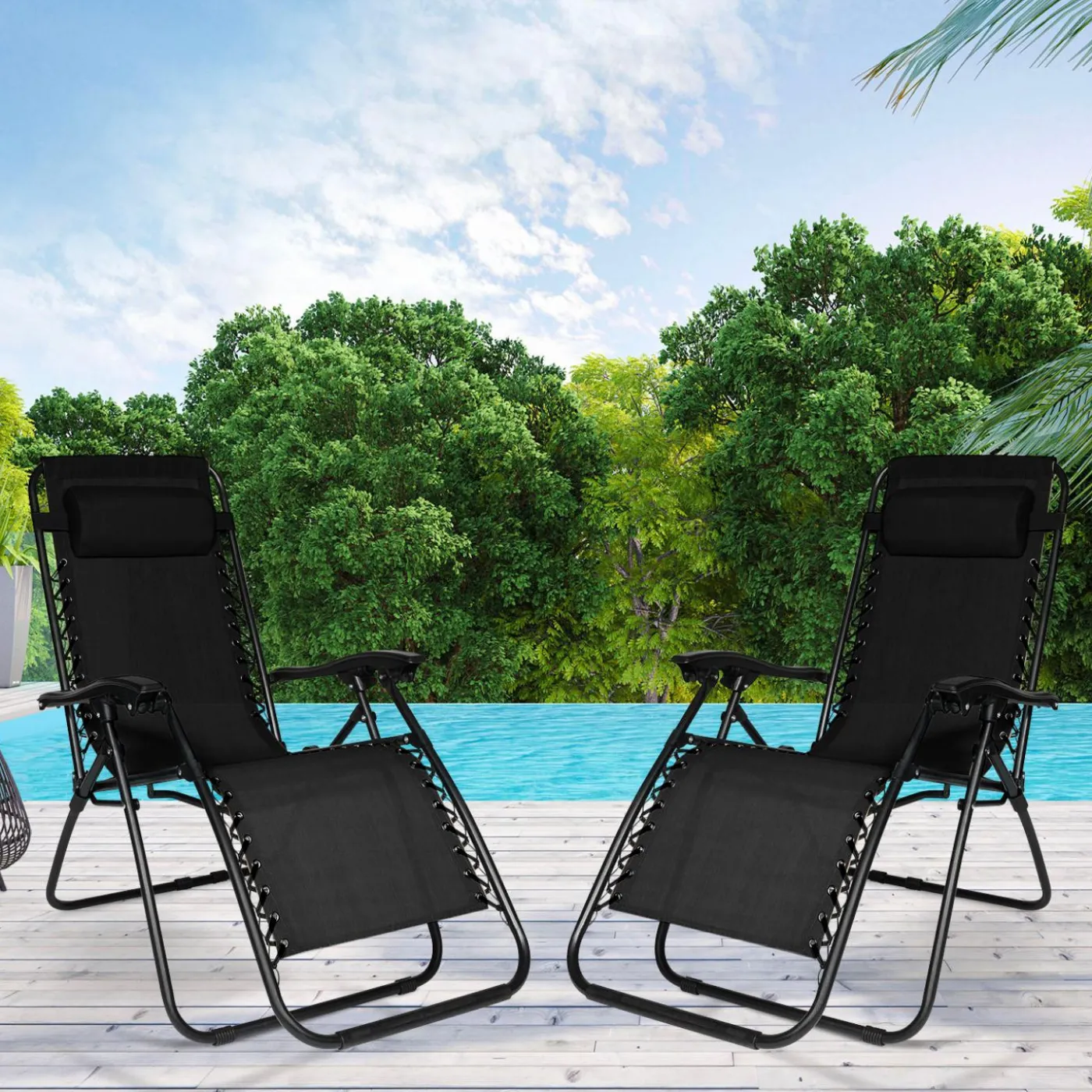 Fauteuils RELAX grand confort noir
