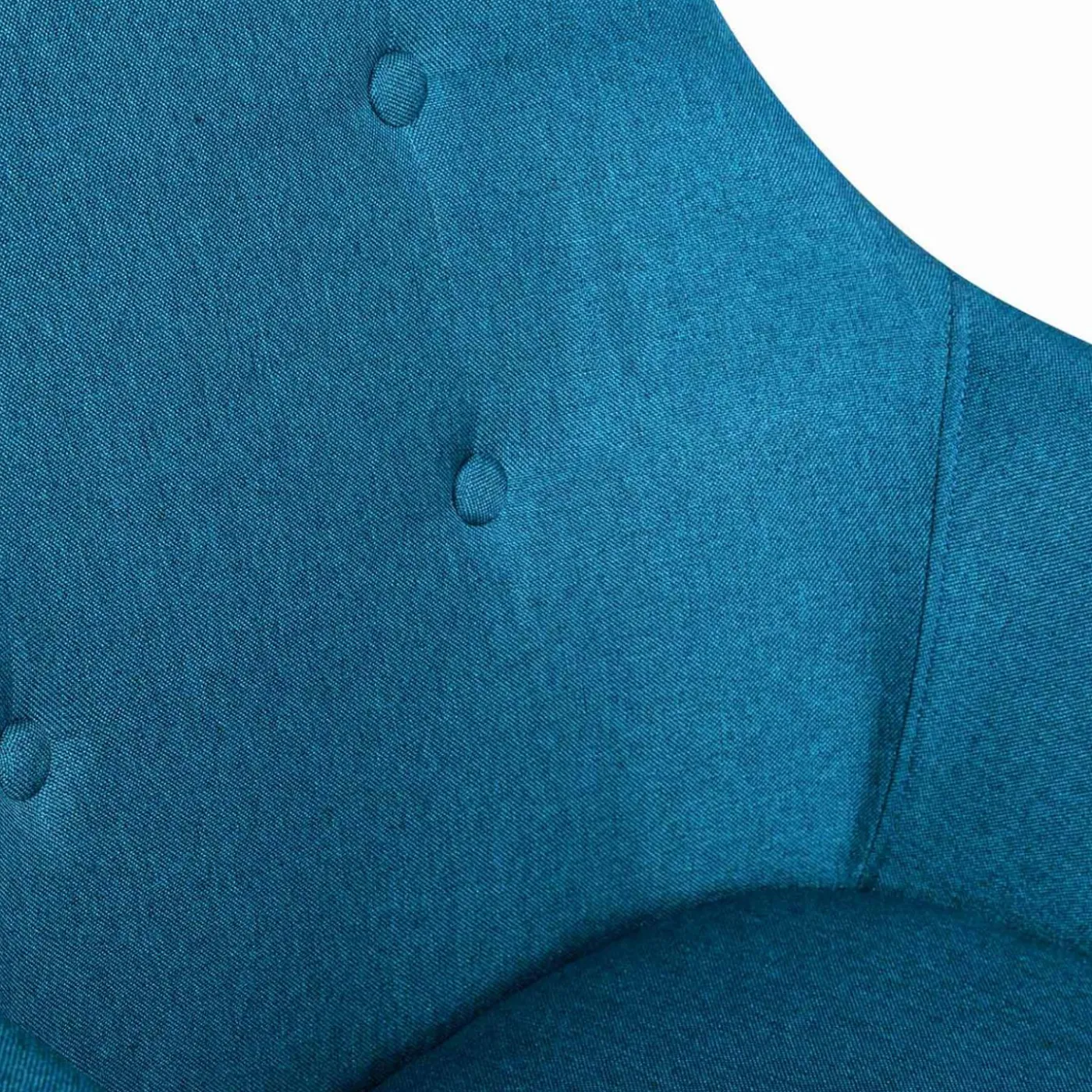 Fauteuils scandinaves bleu canard