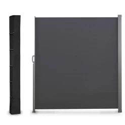 Housse pour paravent rétractable hauteur 1 m 60 noir