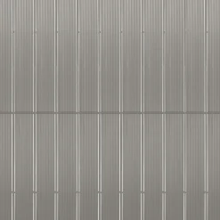 Kit de lamelles d'occultation pour grillage rigide gris clair 60 m