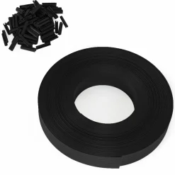 Kit de lamelles d’occultation pour grillage rigide noires