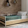 Lit banquette convertible style industriel