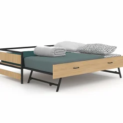 Lit banquette convertible 2 places industriel