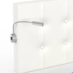 Lit double 140 x 190 avec liseuses