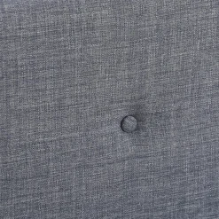 Lit style scandinave 160x200 cm gris