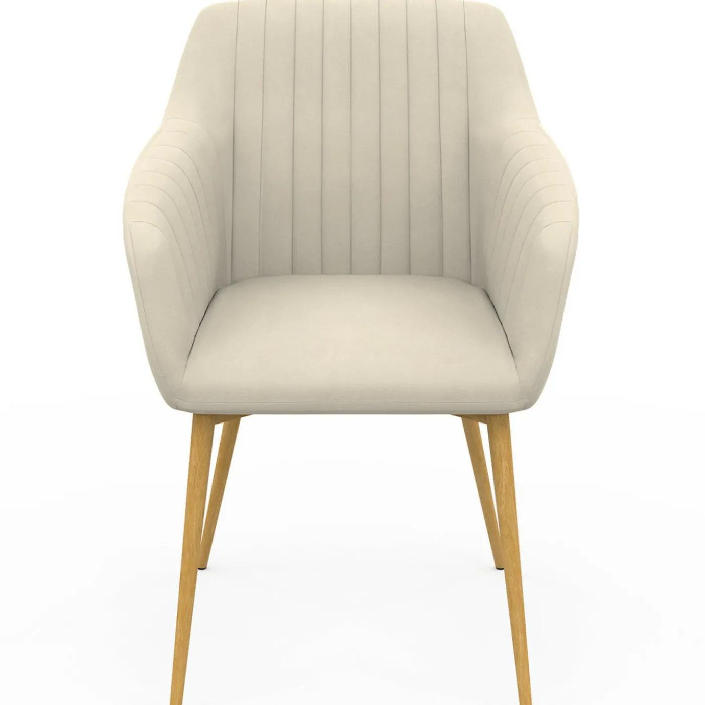 Lot chaises et fauteuils de table avec pied effet bois