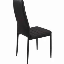 Lot de 6 chaises noires