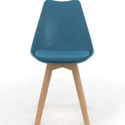 Lot de 8 chaises scandinaves 4 couleurs