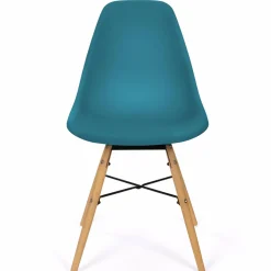 Lot de 6 chaises style scandinave 4 couleurs
