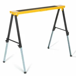Lot de 2 tréteaux pliables avec plateau antiglisse