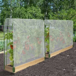 Lot de 2 tunnels à tomates 1,20 m