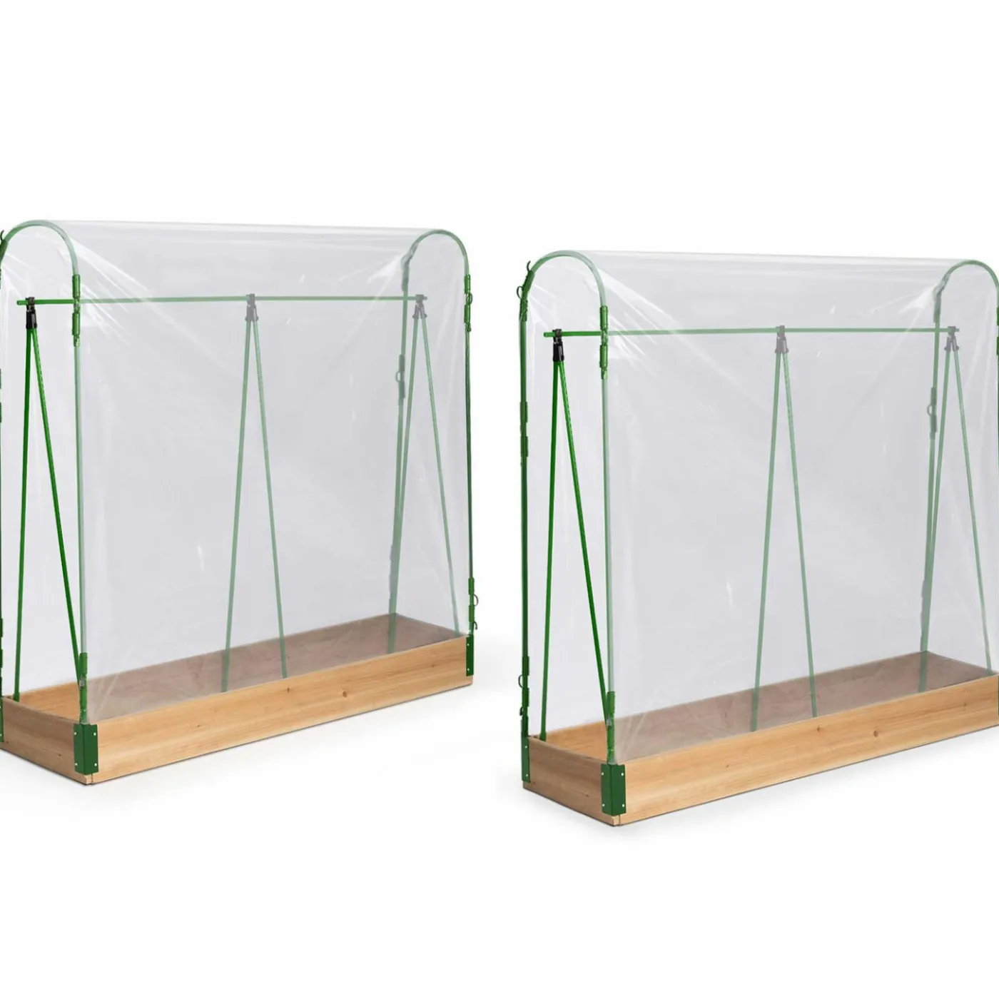 Lot de 2 tunnels à tomates 1,20 m