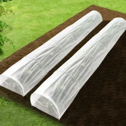 Lot de 2 tunnels de forçage 5 m toutes saisons