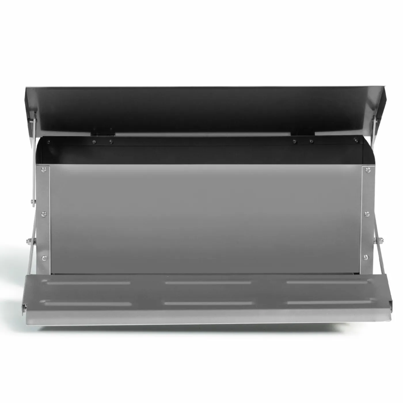 Mangeoire automatique en acier pour poules