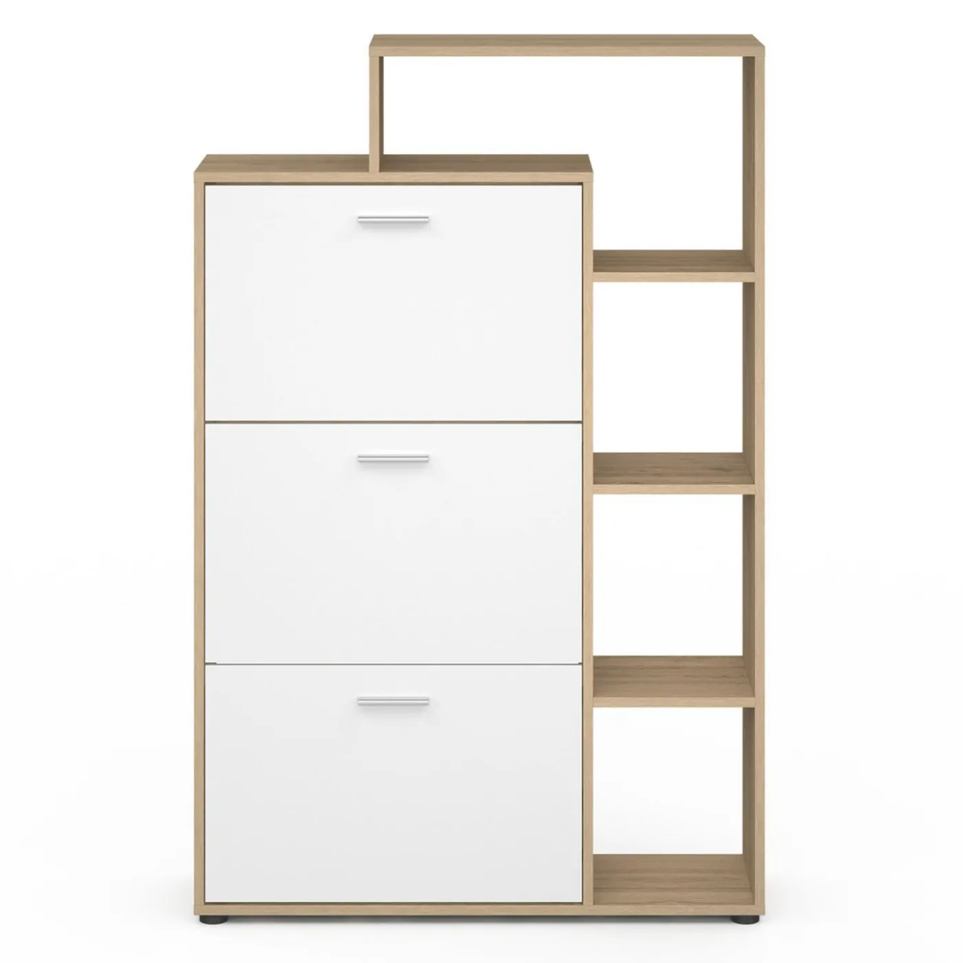 Meuble à chaussures 3 portes avec étagère