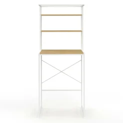 Meuble étagère blanc machine à laver