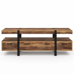 Meuble TV 140cm avec rangements