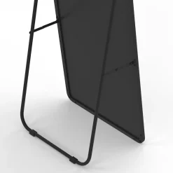 Miroir sur pied contour noir 160 x 40 cm