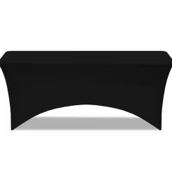 Nappe rectangulaire extensible noire