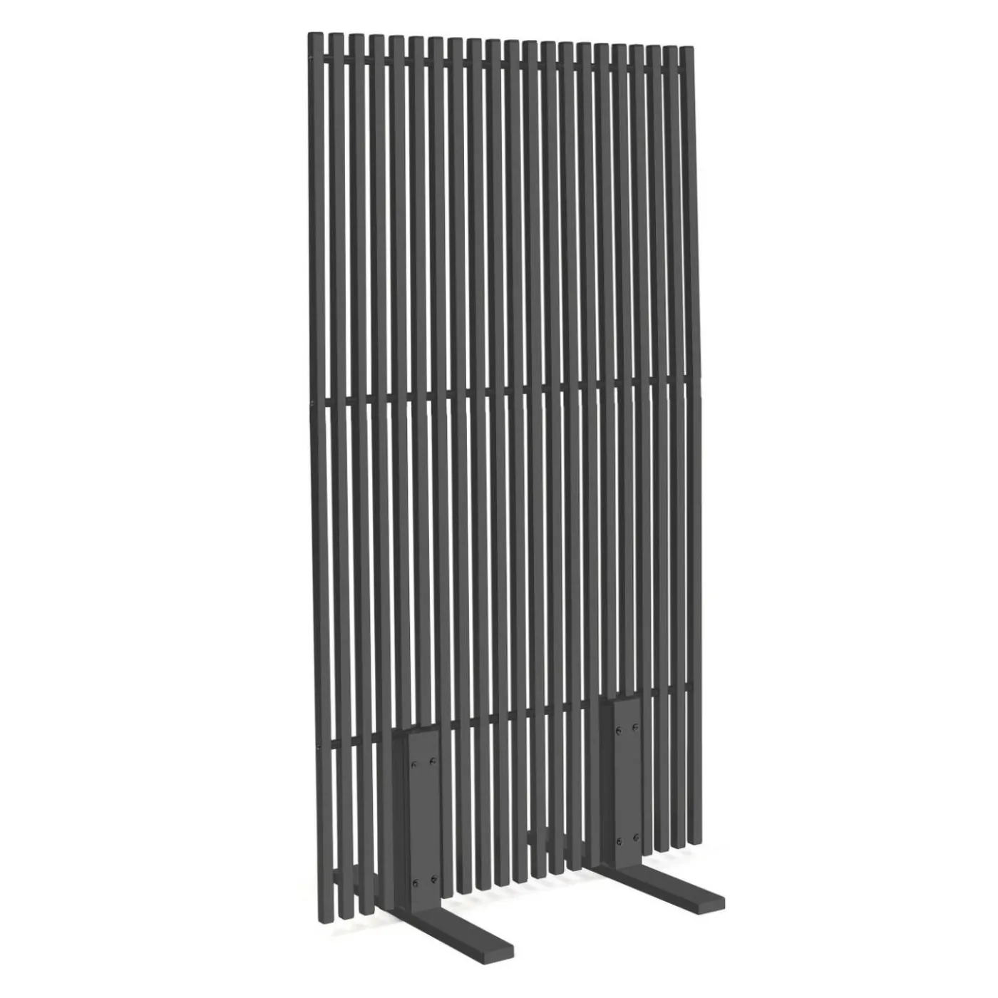 Paravent extérieur ajouré 150x80 cm claustra extérieur gris anthracite
