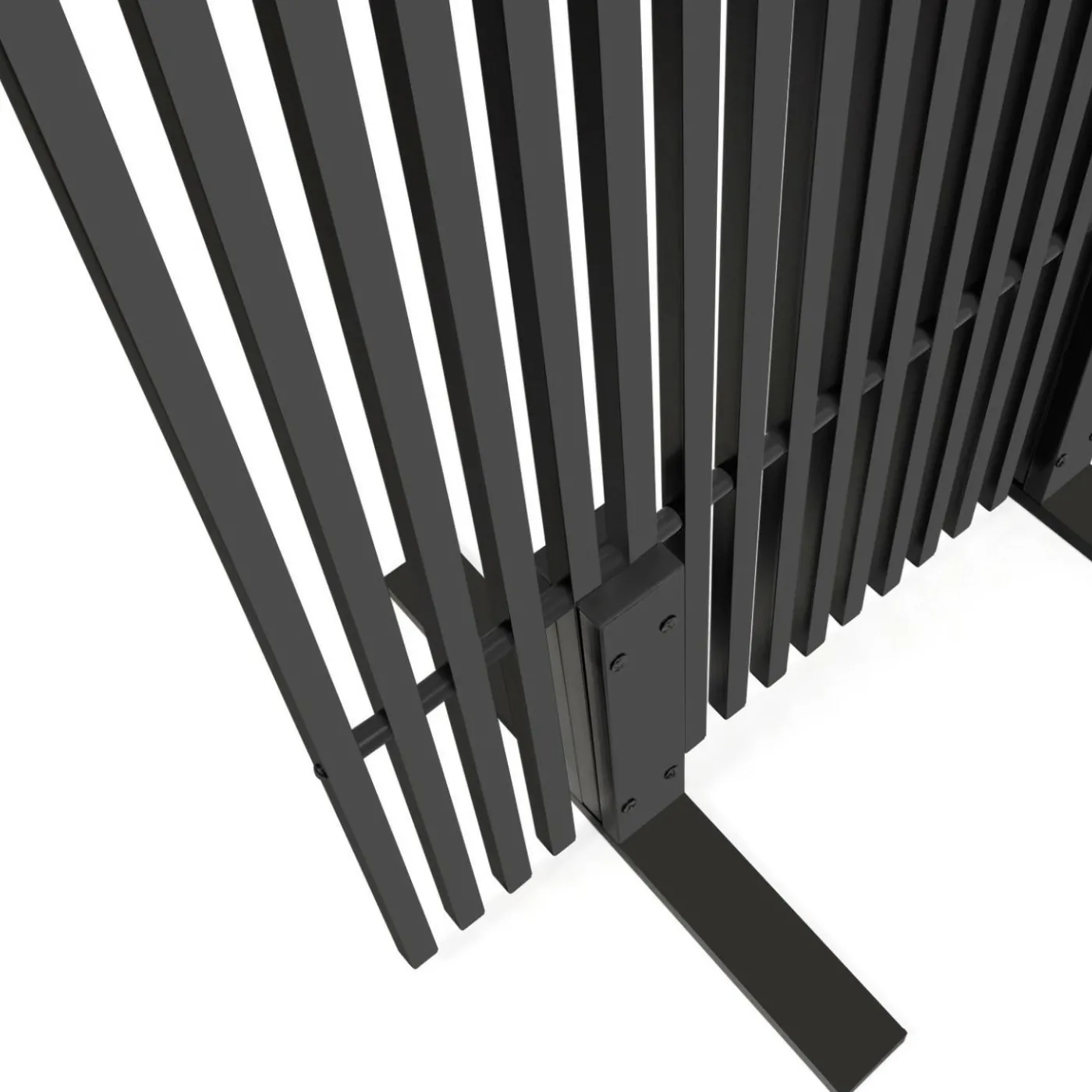 Paravent extérieur ajouré 150x80 cm claustra extérieur gris anthracite