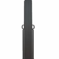 Paravent rétractable double gris anthracite