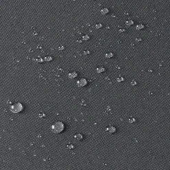 Paravent rétractable extérieur 180 x 500 cm gris anthracite