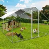 Parc à poule grillagé