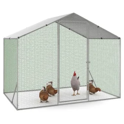 Parc à poules grillagé 3 m²
