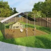 Parc à poules grillagé 16 m²