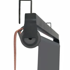 Pergola lames orientables et stores gris anthracite