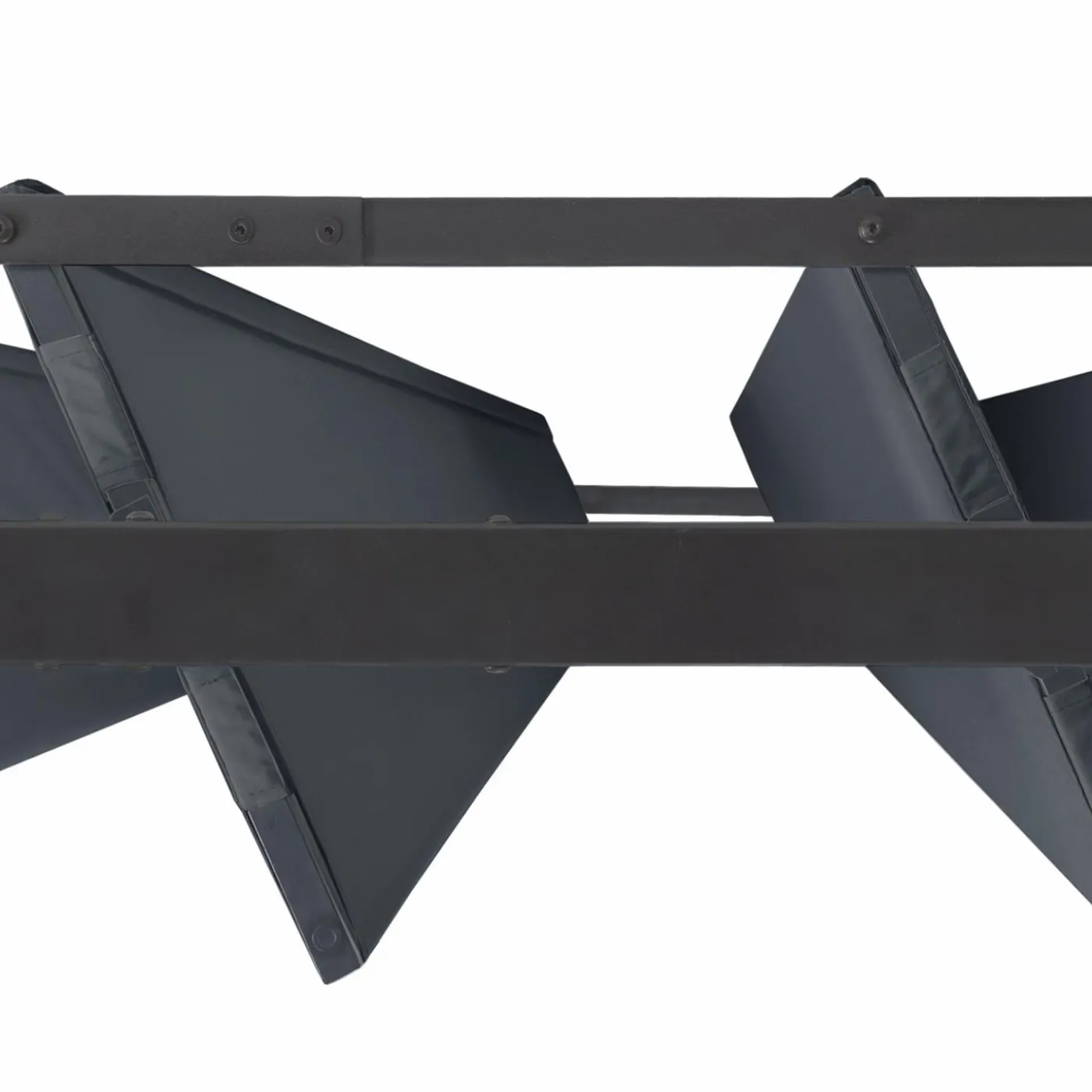 Pergola lames orientables et stores gris anthracite