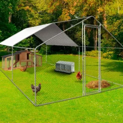 Pondoir pour poules 3 emplacements en métal nichoir avec fond