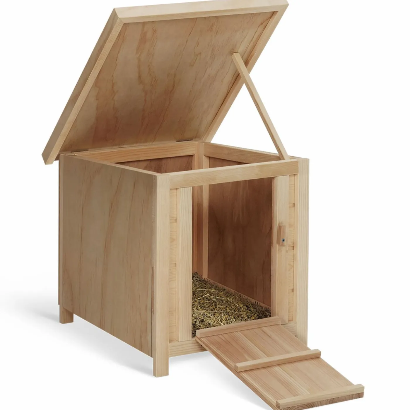 Pondoirs en bois pour poules avec fond