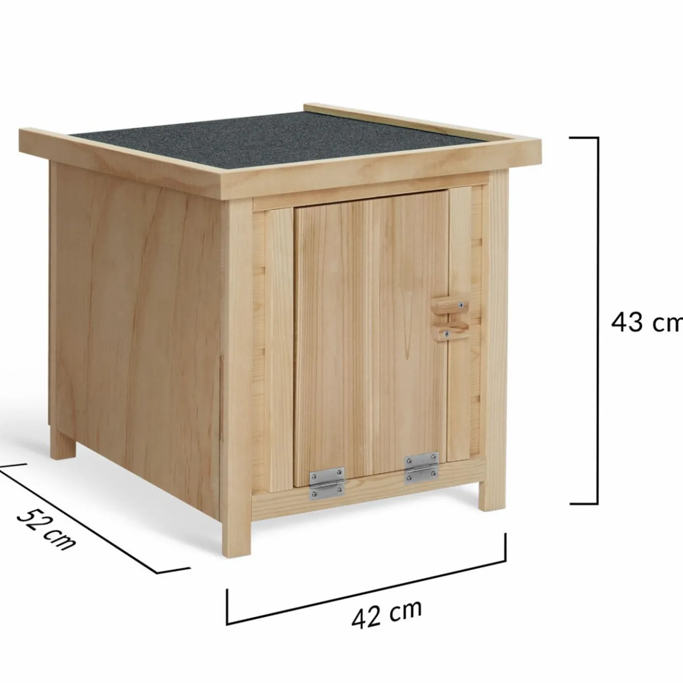 Pondoirs en bois pour poules avec fond