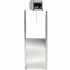 Porte automatique pour poulailler en aluminium
