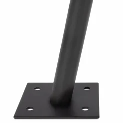 Poteau pour toile ombrage en acier noir 220 cm