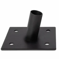 Poteau pour toile ombrage en acier noir 220 cm