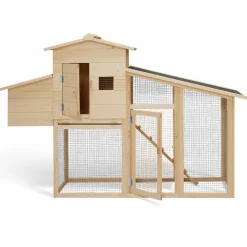 Poulailler en bois avec pondoir