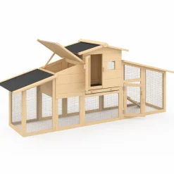 Poulailler XXL en bois avec pondoir