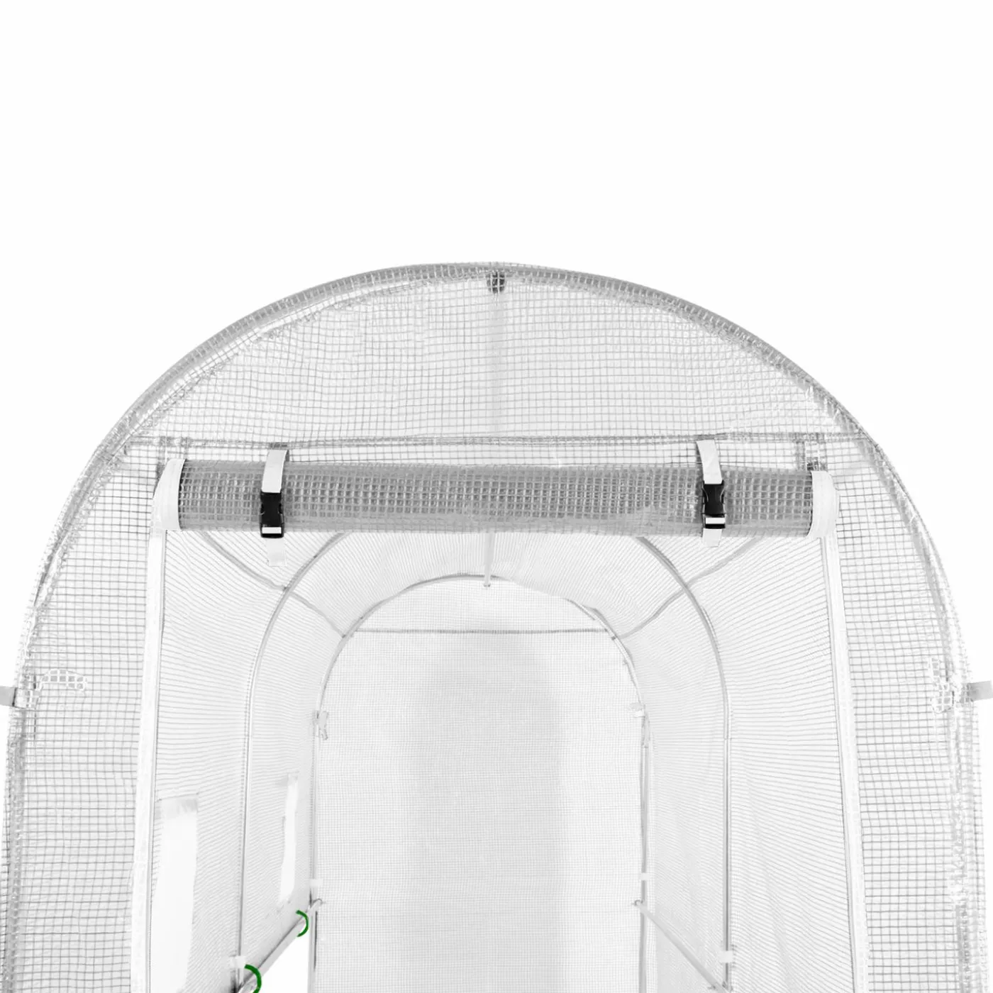 Serre à tomates 3 m² 3 x 1 x 2 m blanche